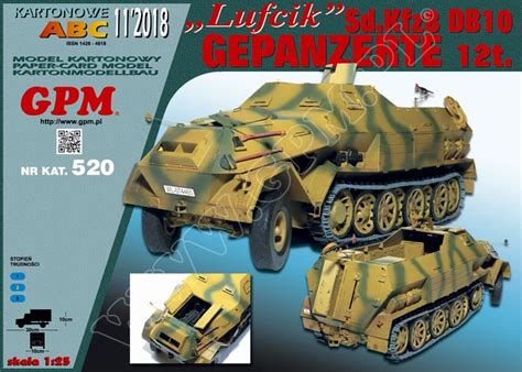 Lufcik Sd Kfz Gepanzerte Db T