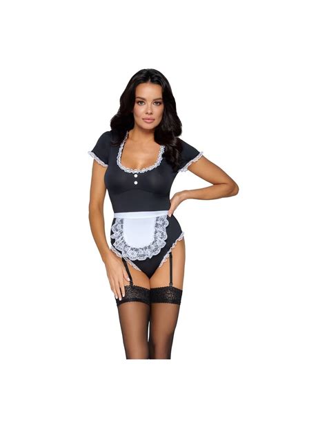 Costume Body Soubrette Sexy Cottelli Lingerie Costume Soubrette