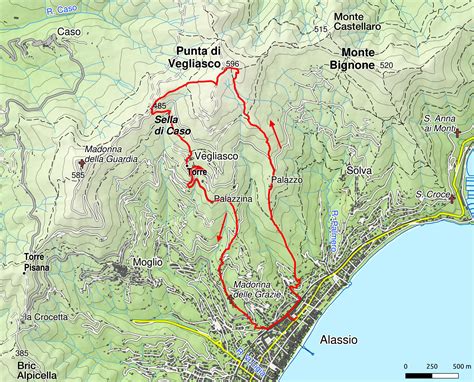 Punta Di Vegliasco Da Alassio L Appenninista