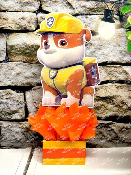 Paw Patrol Birthday Theme Centerpiece Decoration