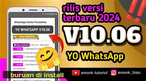 Yo Whatsapp V Update Yo Whatsapp Versi Terbaru Yo
