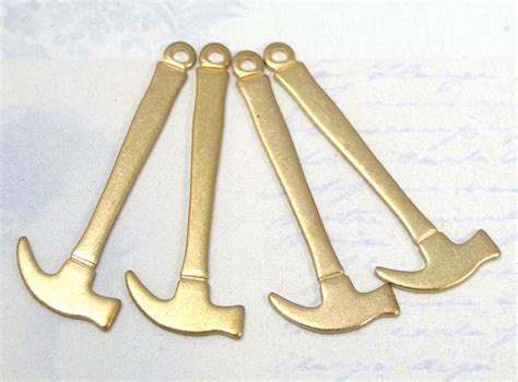 Brass Hammer Charms Brooklyn Charm