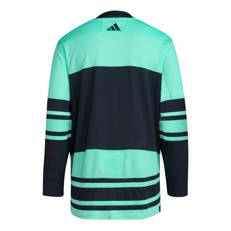 Adidas Mens Nhl Seattle Kraken Reverse Retro Jersey