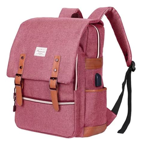 Mochila Escolar Genérica Mochila Vintage Para Laptop Vermelha Cor 25l Mercadolivre