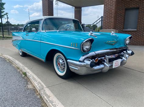 1957 Chevrolet Bel Air 2 Door Hardtop 59 900 Klemme Klassic Kars