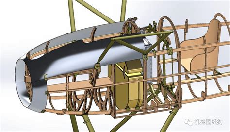 【飞行模型】albatros Diii双翼固定翼航模3d数模图纸 Solidworks设计 Solidworks 仿真秀干货文章