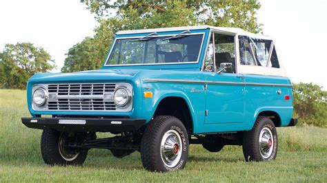 1972 Ford Bronco For Sale At Auction Mecum Auctions