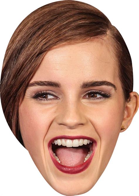 Emma Watson H Celebrity Face Mask Fancy Dress Face Mask 2021