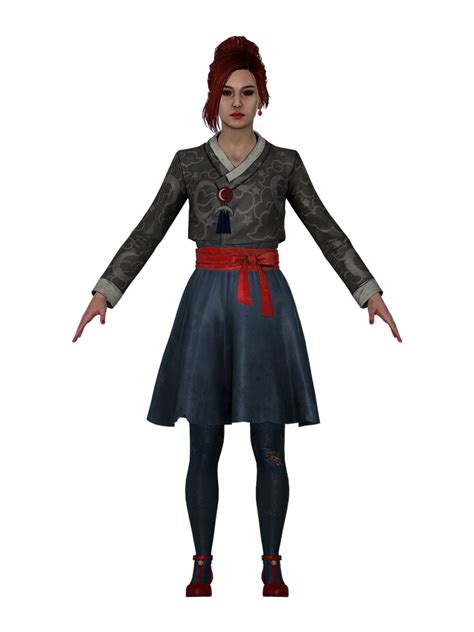 Dbd Yun Jin Lee Fire Moon Xps Dl By Crypt Xps On Deviantart