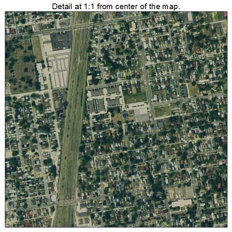 Aerial Photography Map Of Wyandotte Mi Michigan