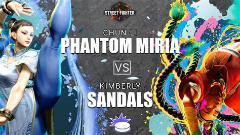 Street Fighter Sf Replay Phantommiria Chun Li Vs Sandals Kimberly