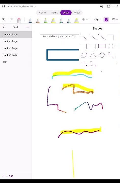 How To Draw In Onenote On Ipad Shorts Youtube