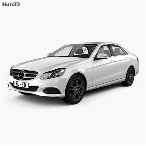 Mercedes-Benz E-class (W212) sedan with HQ interior 2017 3D model ...