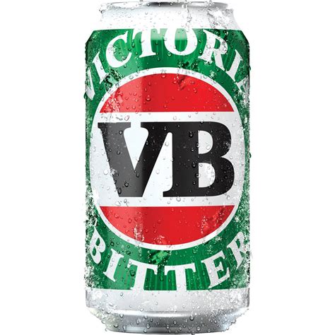 Victoria Bitter Lager Can 375ml Woolworths