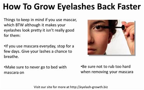 How To Grow Eyelashes Back Faster Youtube