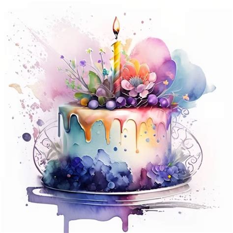 Gâteau d anniversaire Clipart 20 png 300 dpi haute résolution