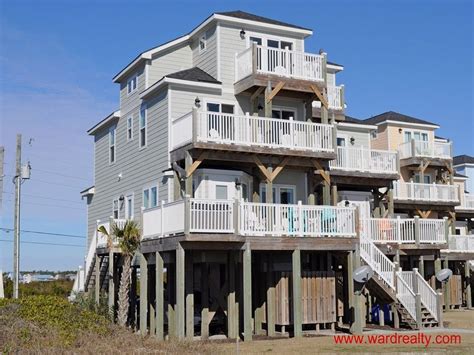 At Last Updated 2020 5 Bedroom House Rental In North Topsail Beach With Balcony And Waterfront