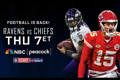 Ravens vs. Chiefs: How to Watch on Peacock | Peacock Blog