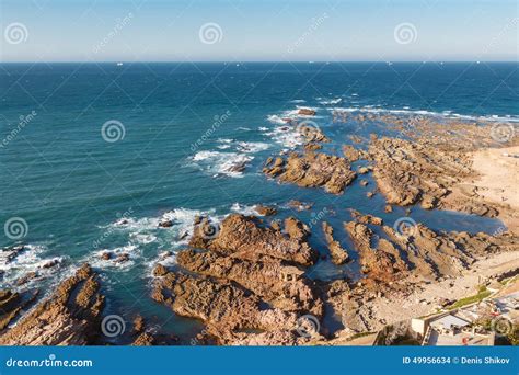 Rocky Shore Stock Photo Image Of Beaten Environment 49956634