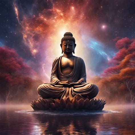 Cosmic Buddha Ai Generated Artwork Nightcafe Creator