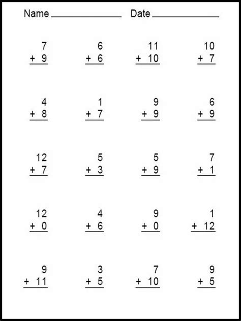 Sumas Para Preescolar Inicial Imagui