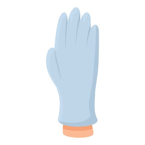 Cold Medical Gloves Icon Cartoon Style Vector Art At Vecteezy