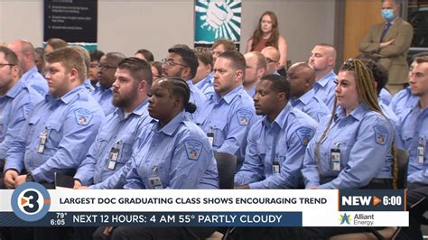 DOC S Largest Class Of Correctional Officers Of 2022 Graduates