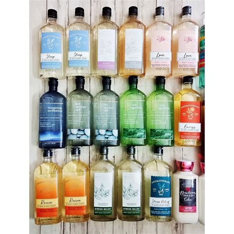 Aromatherapy Shower Gel Bath And Body Works Body Wash Foam Bath 295ml