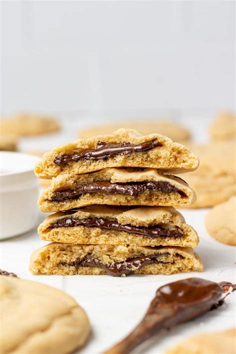 Chocolate Filled Cookies Cookie Dough Diaries