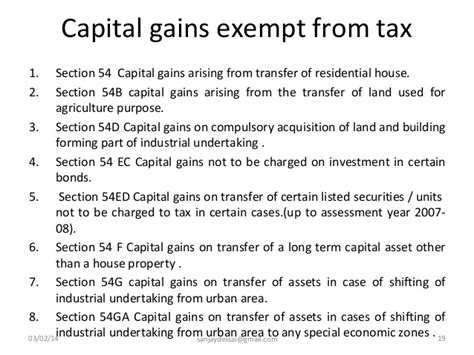 Some Of The Important Points To Consider For Section 54f Income Tax