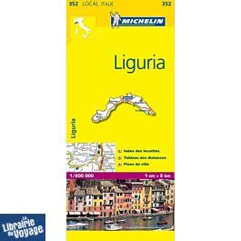 Michelin Carte Local Italie N352 Ligurie Liguria Librairie