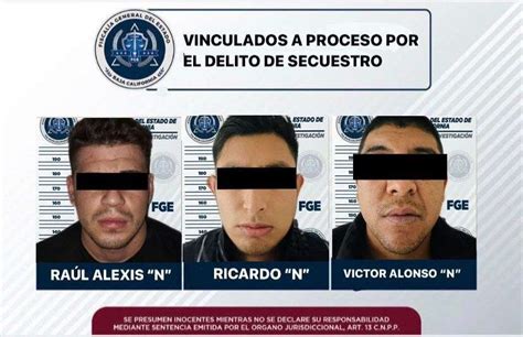 Obtuvo Fge Vinculación A Proceso Contra Tres Secuestradores En