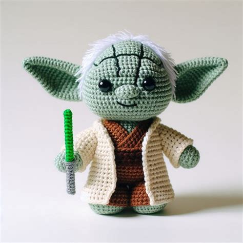 Crochet Master Yoda Amigurumi Idea