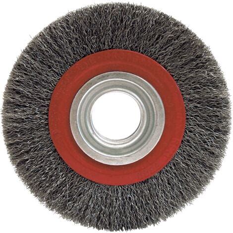 Brosse circulaire fil acier ondulé Classic ø 150 Alésage 16 20 25 Ep