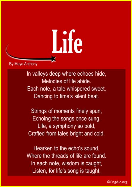 15 Best Short And Deep Poetry About Life Engdic