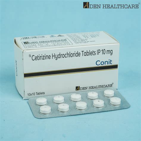cetirizine hcl tablets manufacturer  supplier  india