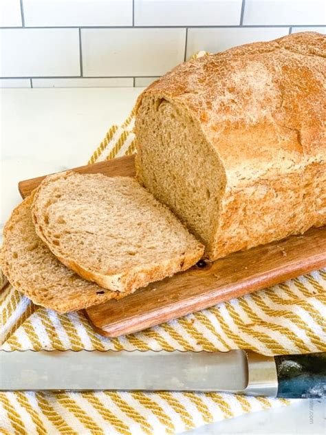 Whole Wheat Sourdough Bread - The Feathered Nester