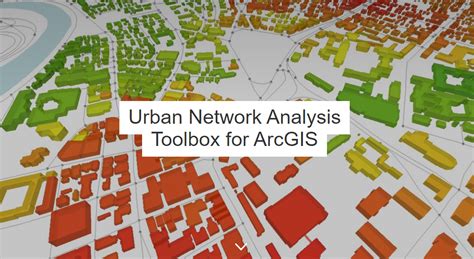 Urban Network Analysis Toolbox For Arcgis Pricing Features And