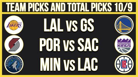 Free Nba Picks Today Nba Preseason Picks And Predictions Youtube