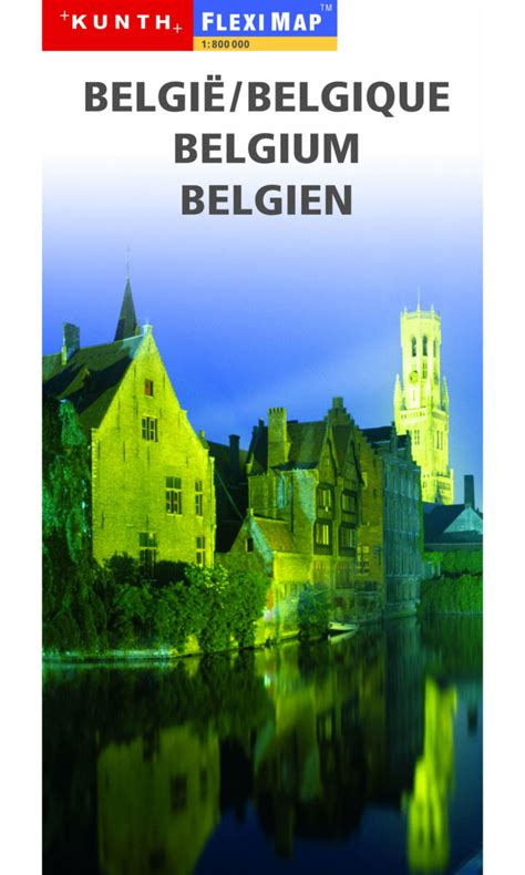 Mappa Belgio 9783899447422 Gruppo Lozzi Editori