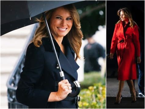 Fashion Notes Melania Trump Goes From Burberry To Calvin Klein For