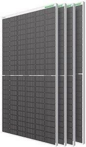 WAAREE 570 W Each Topcon Halfcut Mono Perc Bifacial Solar Panel Price