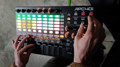 Time Running Out Live With Ableton Live And Akai Apc40 Youtube