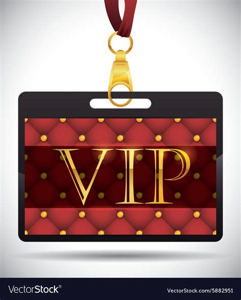 Vip card design Royalty Free Vector Image - VectorStock