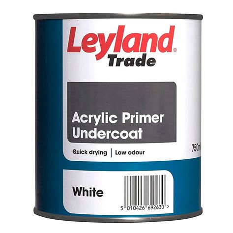 Leyland Trade Universal White Multi Surface Primer And Undercoat 750ml Diy At Bandq