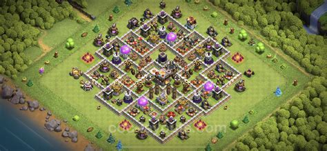 Farming Base Th11 With Link Anti 3 Stars Hybrid Clash Of Clans 2023 Town Hall Level 11