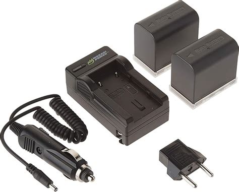 Amazon Wasabi Power Battery And Charger Kit For JVC BN VF823 BN