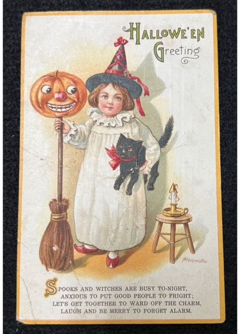 The History of Halloween Through Vintage Postcards - Will Seippel