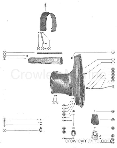 Drive Shaft Housing Assembly Outboard Elpt