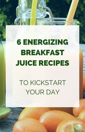 7 delicious breakfast juice recipes – Artofit